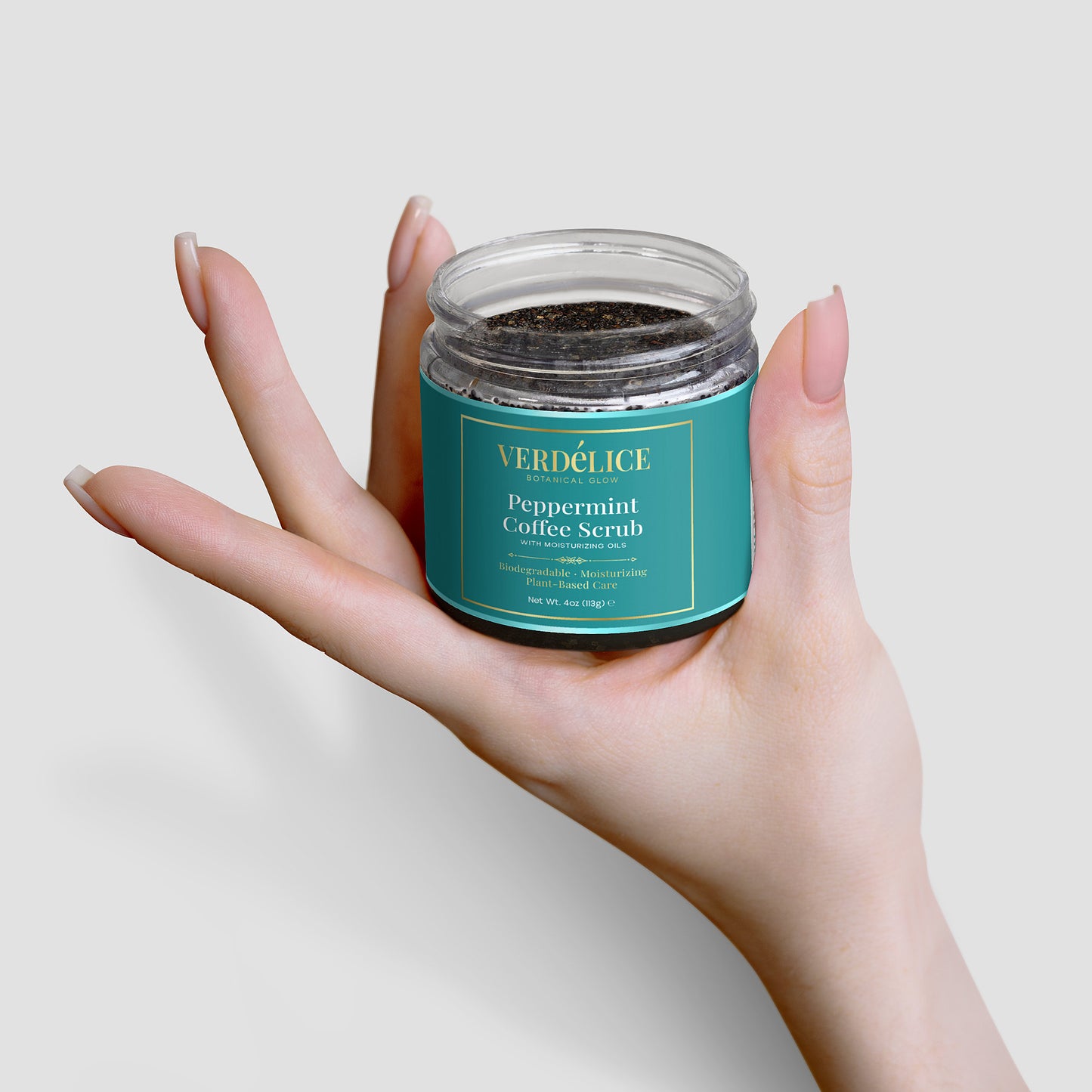 Peppermint Coffee Scrub