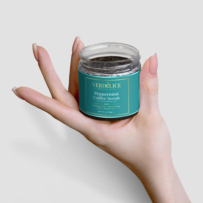 Peppermint Coffee Scrub