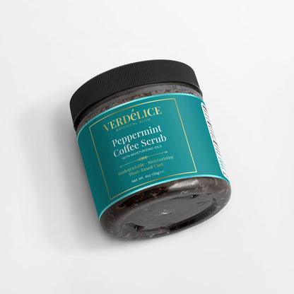 Peppermint Coffee Scrub
